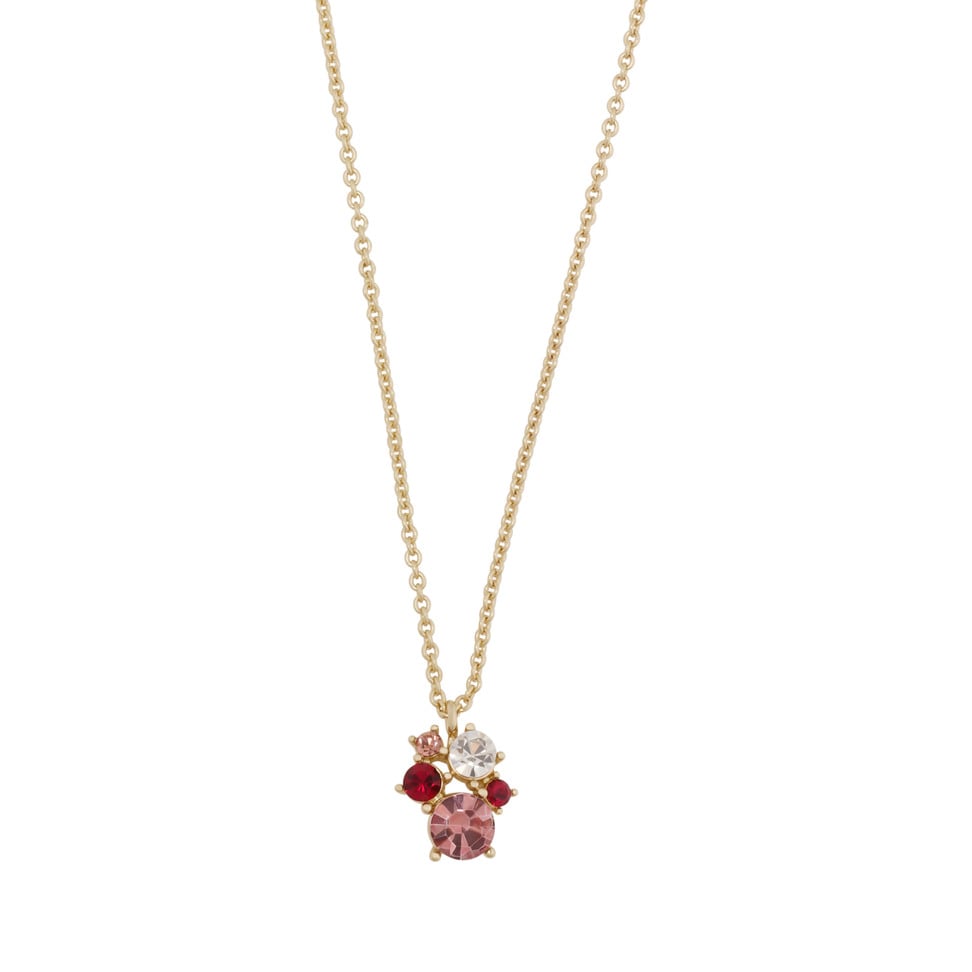 Snö Of Sweden Noctelle Pendant Neck 45cm Golden/ Mix Pink And Red - 2