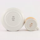 Helmer Ringström (Stina 1972) Coffee Cup with Orange/Yellow Decor 9 cm  [Sample Images] 