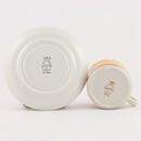Helmer Ringström (Stina 1972) Coffee Cup with Orange/Yellow Decor 9 cm  [Sample Images] 