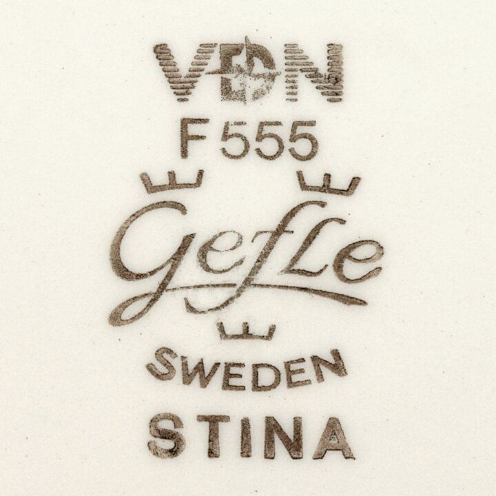 Helmer Ringström (Stina 1972) Coffee Cup with Orange/Yellow Decor 9 cm  [Sample Images] 