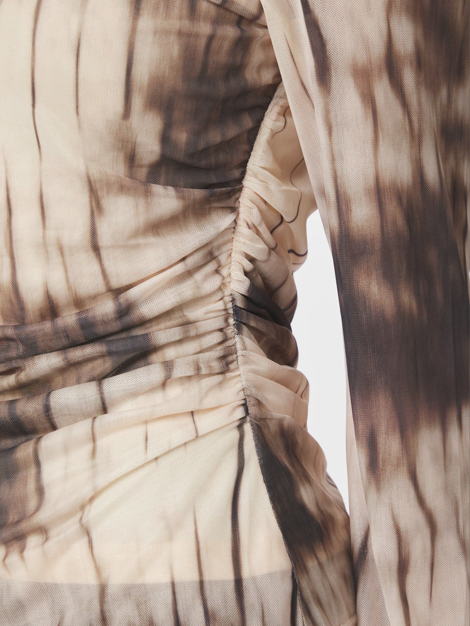 Neo Noir Lenida Faded Mesh Blouse - 6