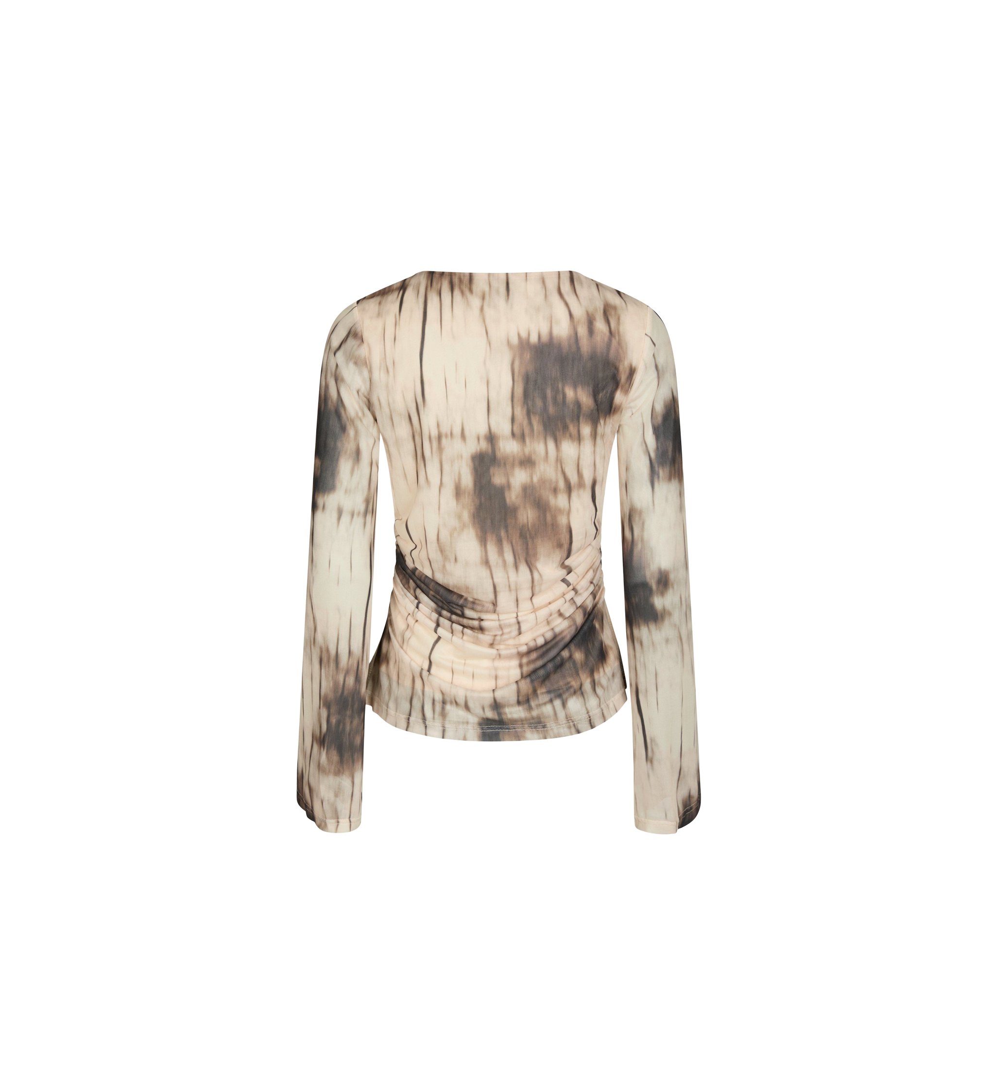 Neo Noir Lenida Faded Mesh Blouse - 4