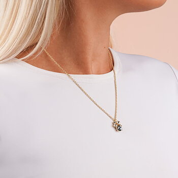 Snö Of Sweden Noctelle Pendant Neck 45cm Golden/Black