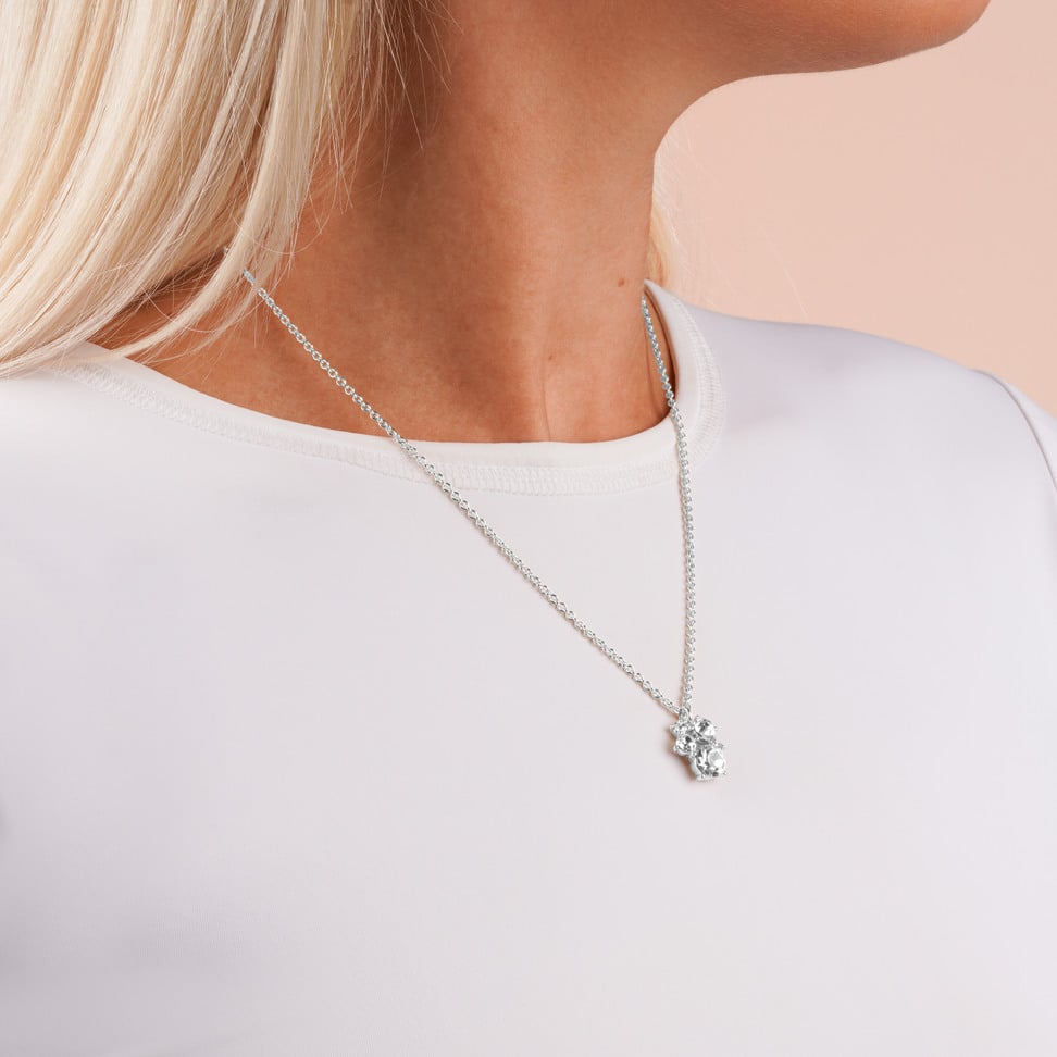 Snö Of Sweden Pendant Silver/Clear