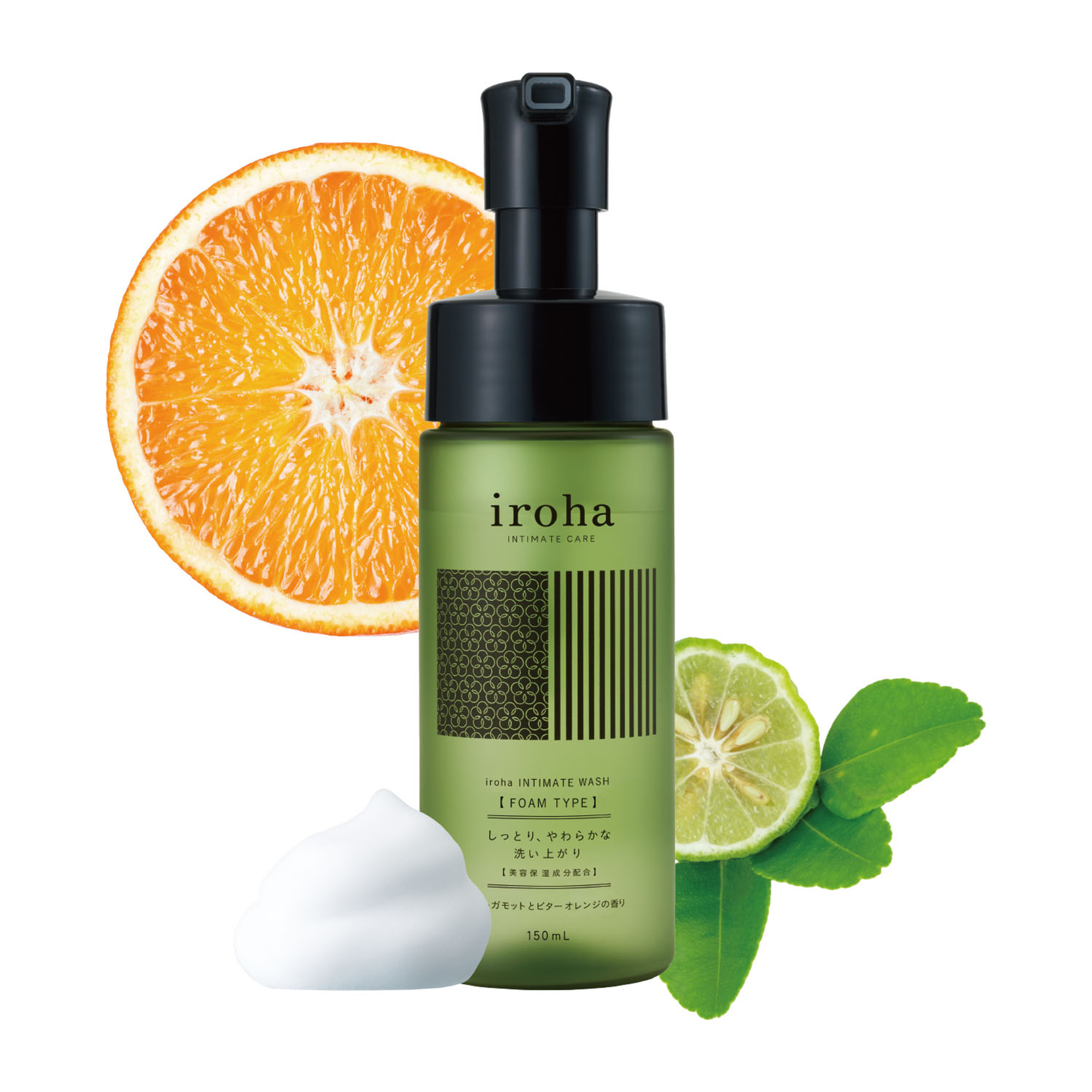 iroha Intimate Wash Bergamot and Bitter Orange - 4