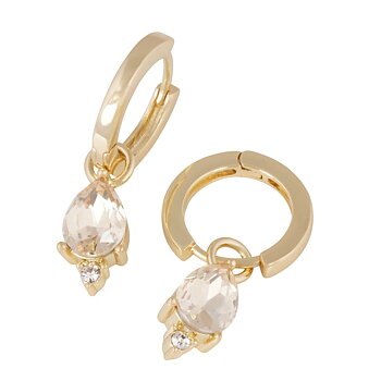 Snö Of Sweden Eira Navette Ring Ear Golden/Champagne
