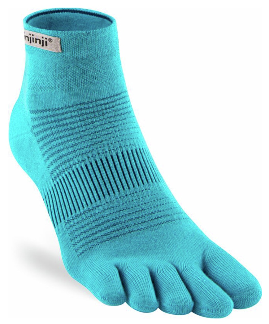 Injinji Run Lightweight Mini-Crew Pacific Blue