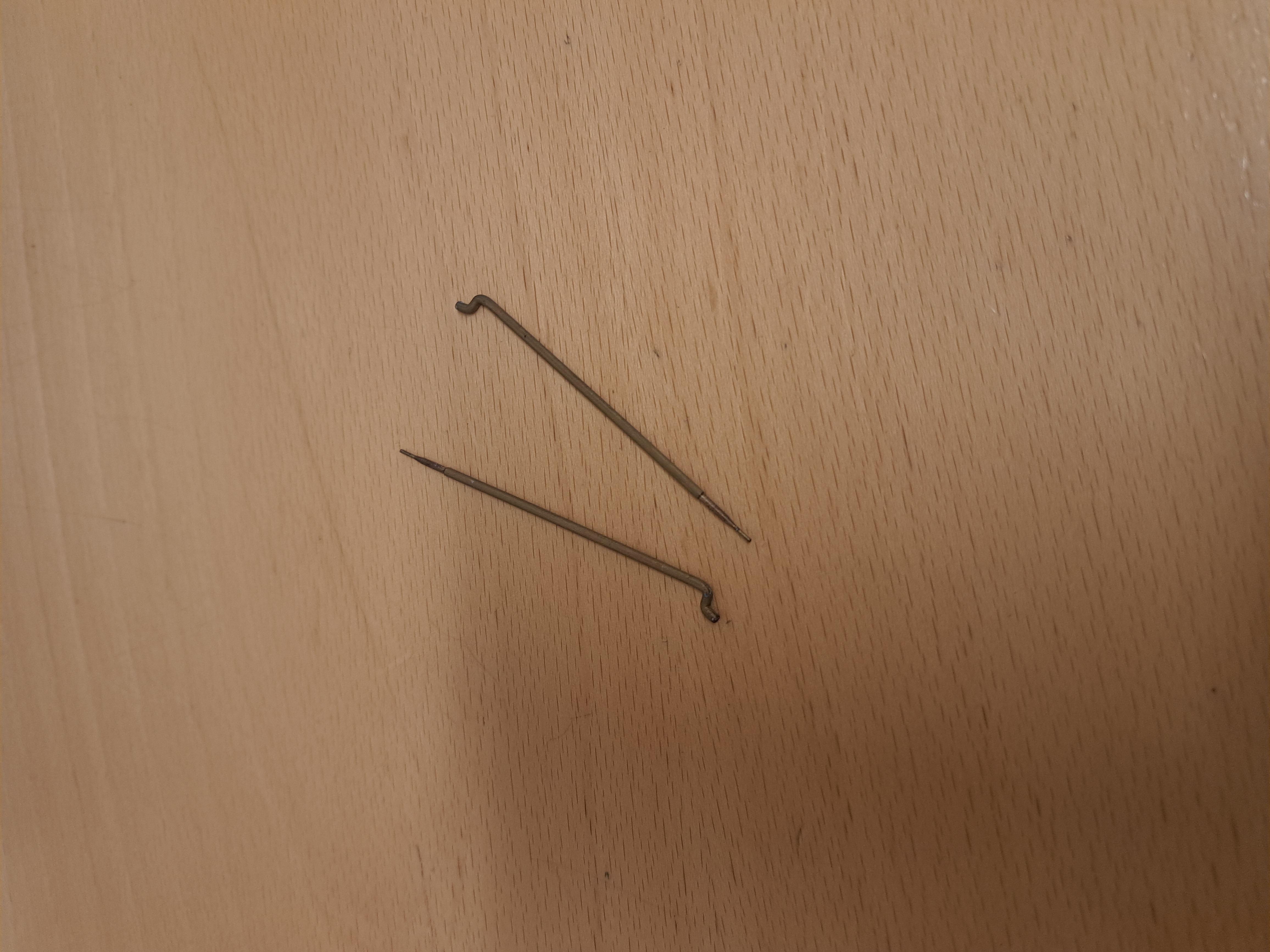 Metering needle