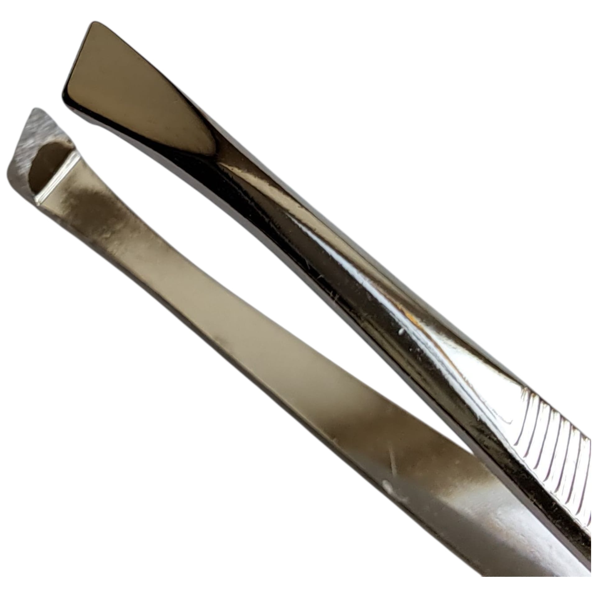 Vinklad pincett,  9 cm - 4