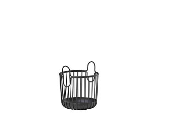 Zone Denmark Inu Korg Diameter 10 cm, höjd 13 cm Black