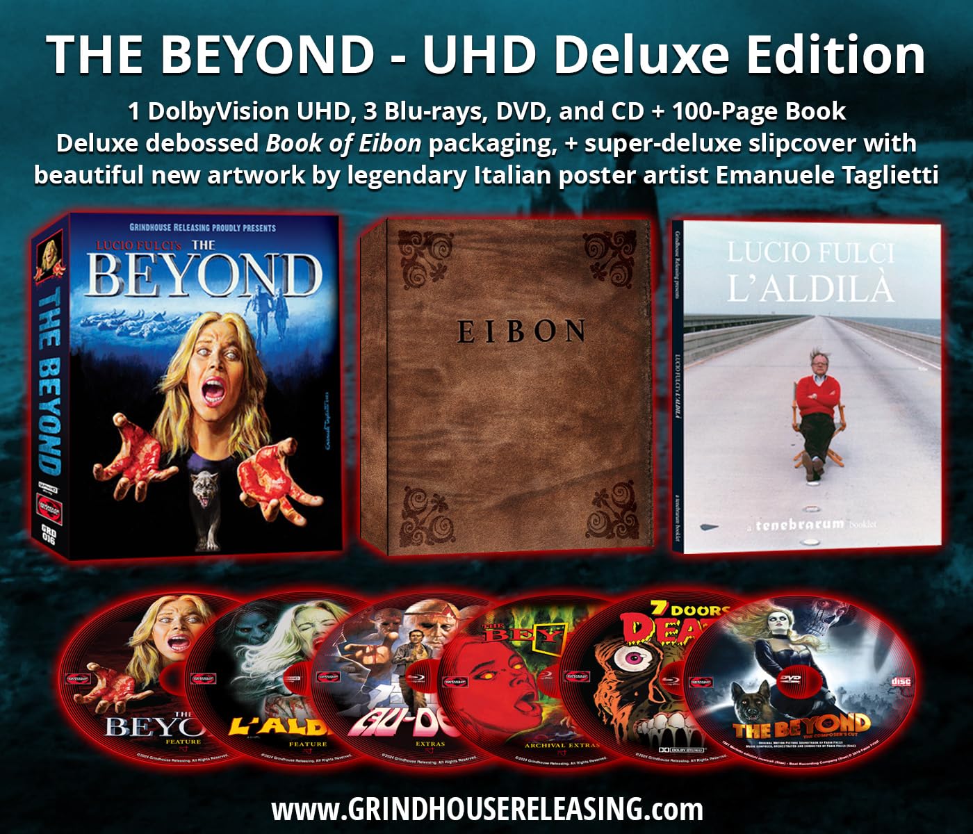 The Beyond  (Deluxe Edition) (ej svensk text) (4K Ultra HD + Blu-ray + DVD + CD) - 3