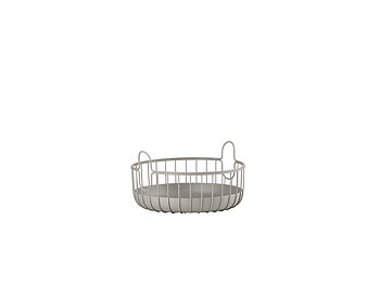 Zone Denmark Inu Korg Diameter 22 cm höjd 8 cm Taupe