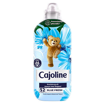 cajoline intese care 52 wash, Concentrated fabric softener, 1096ml, blue sky
