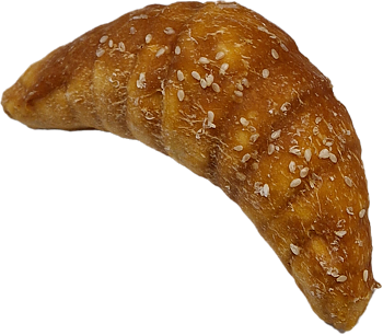 Denta Fun Tugg croissant, kyckling, ø 11 cm, 80 g
