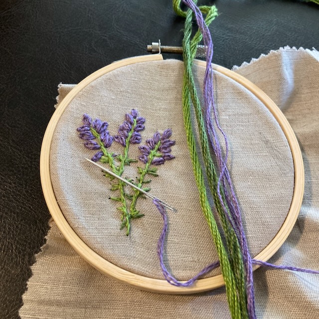 Lavender bags kit Nostalgic embroidery - 2
