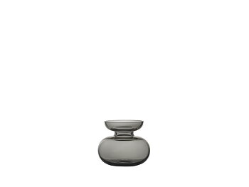 Zone Denmark Inu Vas Diameter 11 cm, höjd 9 cm Smoked Grey