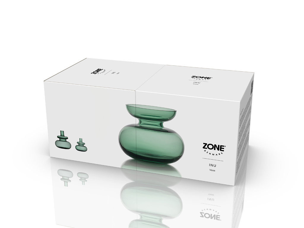 Zone Denmark Inu Vas Diameter 11 cm, höjd 9 cm  Moss Green - 3