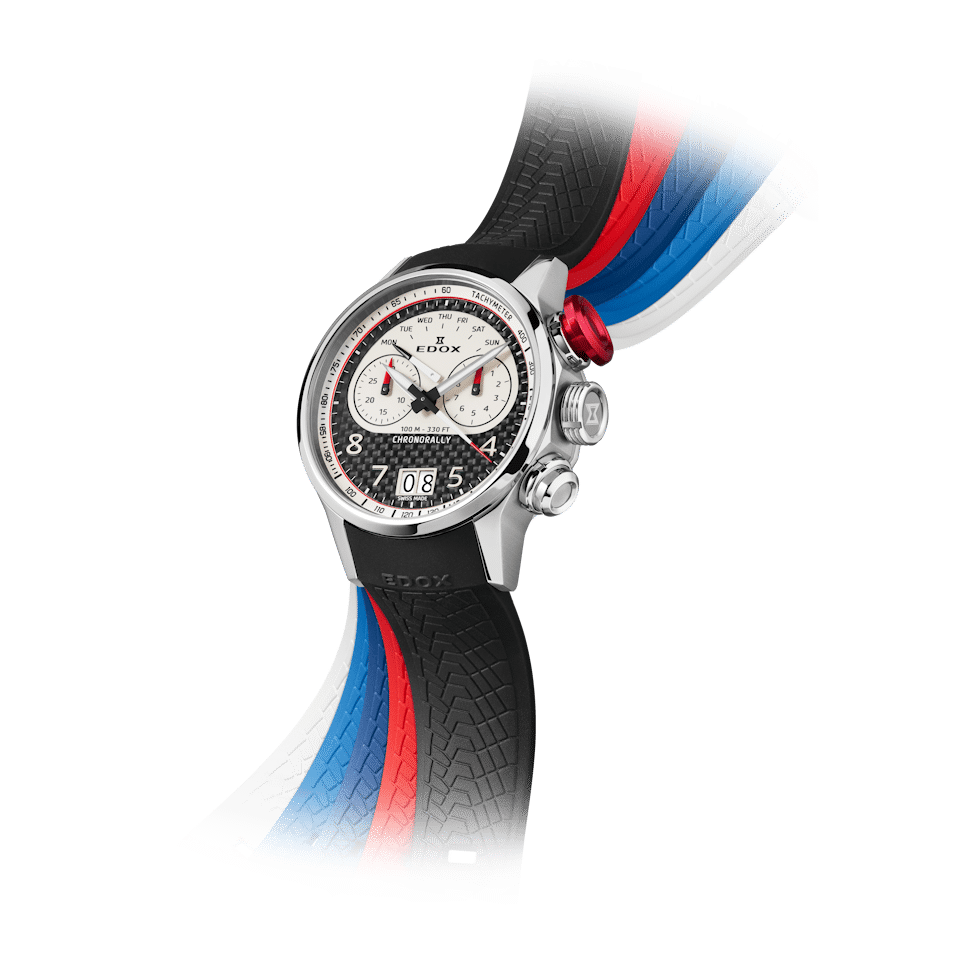 EDOX Chronorally Chronograph 45mm Limited Edition - 2