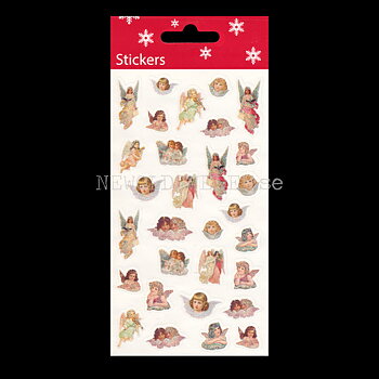Stickers ÄNGLAR Glitterr 60 stycken - LO