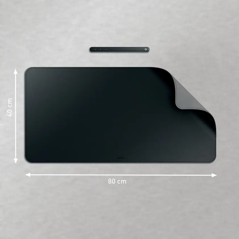 Skrivunderlägg 40x80 svart - 3