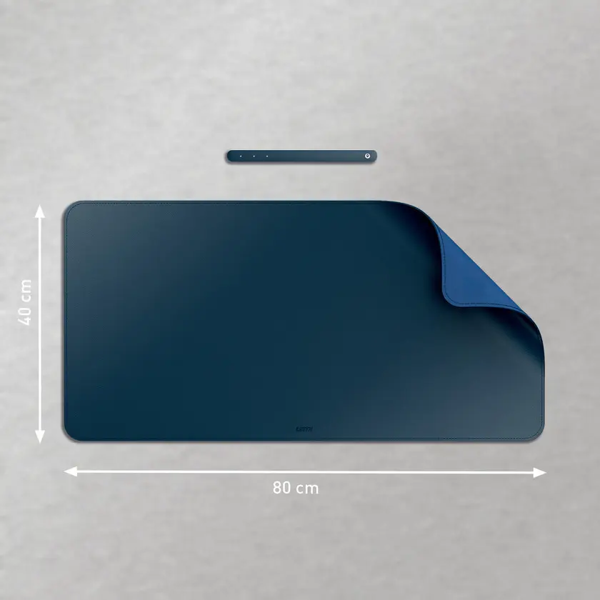 Skrivunderlägg 40x80 mörkblå - 3