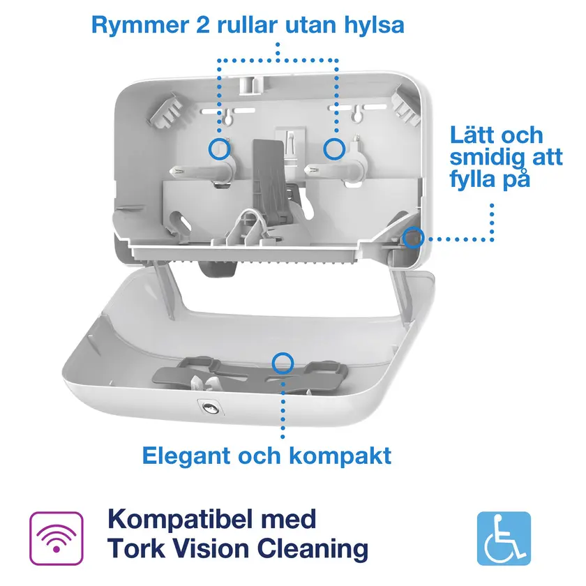 Dispenser T7 Coreless Twin Vit - 3