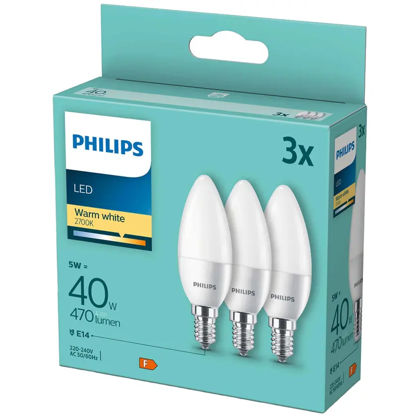 LED-lampa E14 Kron 470lm 3/fp - 2