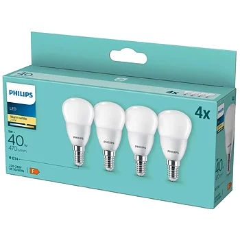 LED E14 Klot 470lm 4/fp Opal