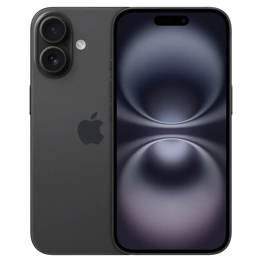 iPhone 16 128GB svart