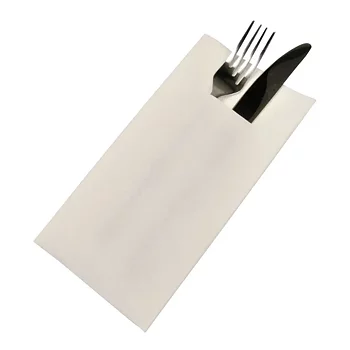 Servett airlaid vit 40x40 75st