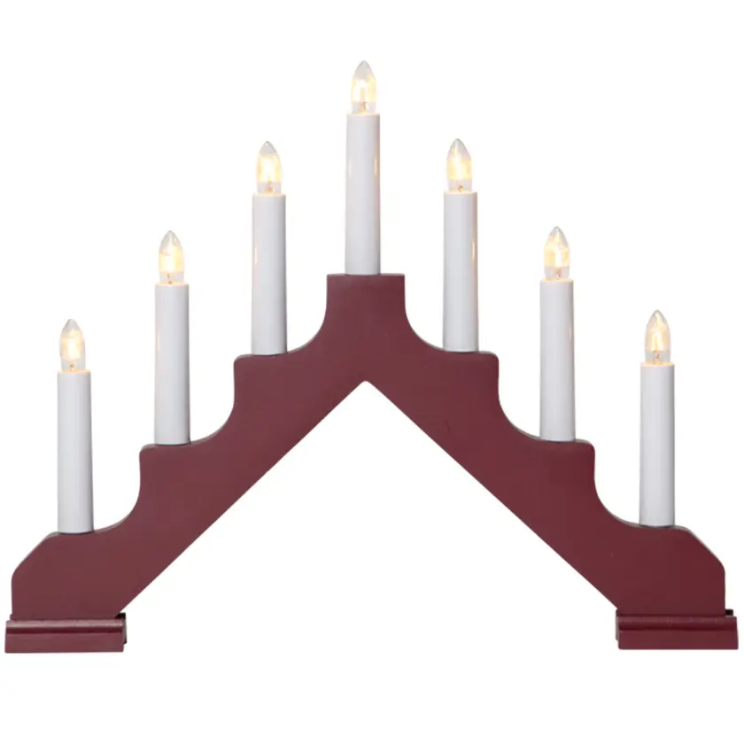 Ljusstake Ada, röd