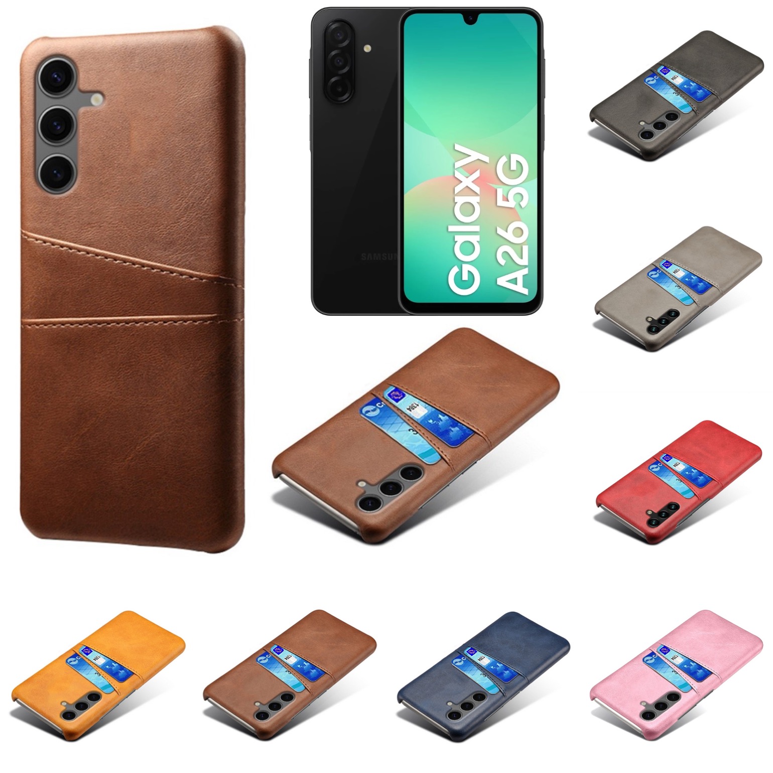 Korthållare Samsung Galaxy A26 skal mobilskal urtag laddare - - 14