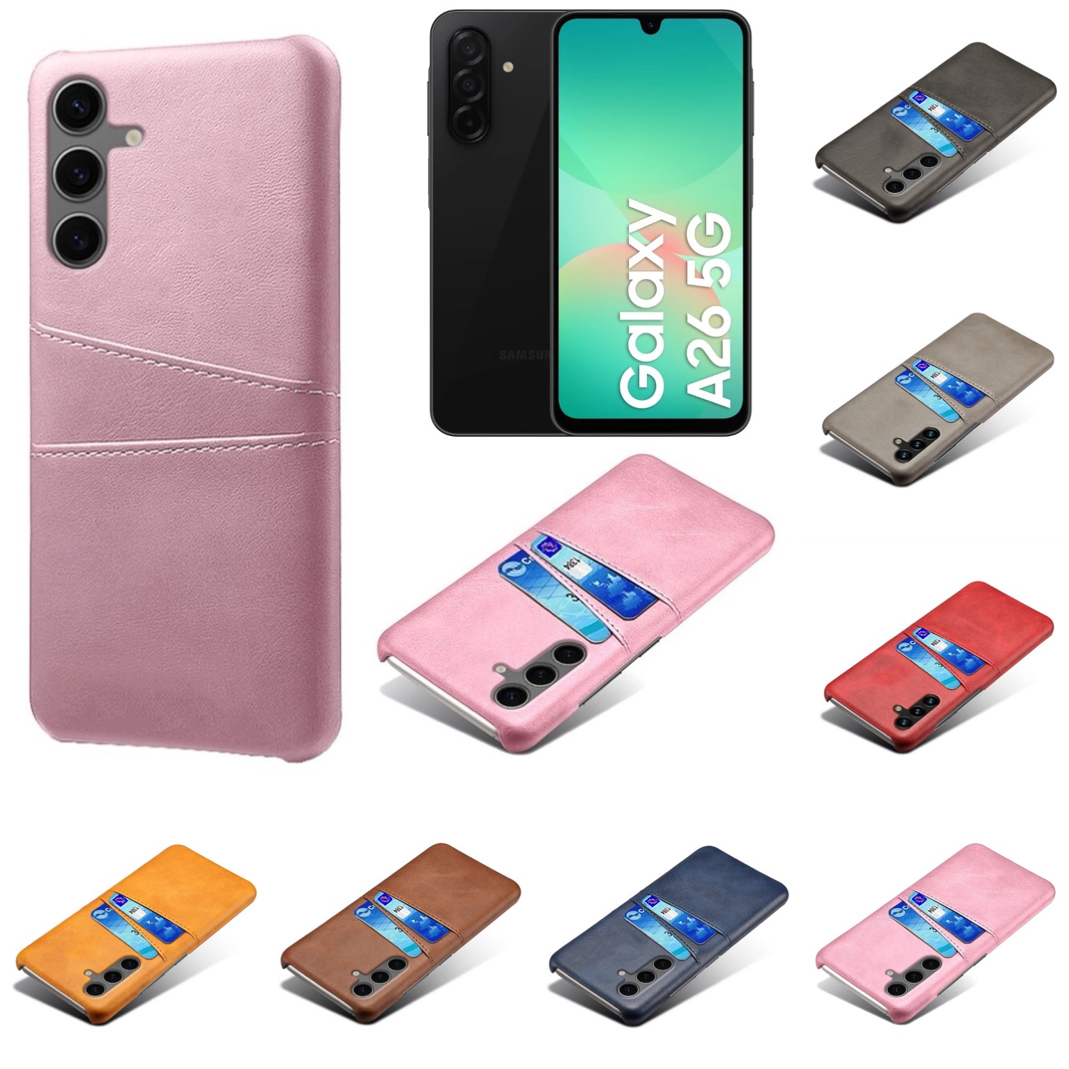 Korthållare Samsung Galaxy A26 skal mobilskal urtag laddare - - 16