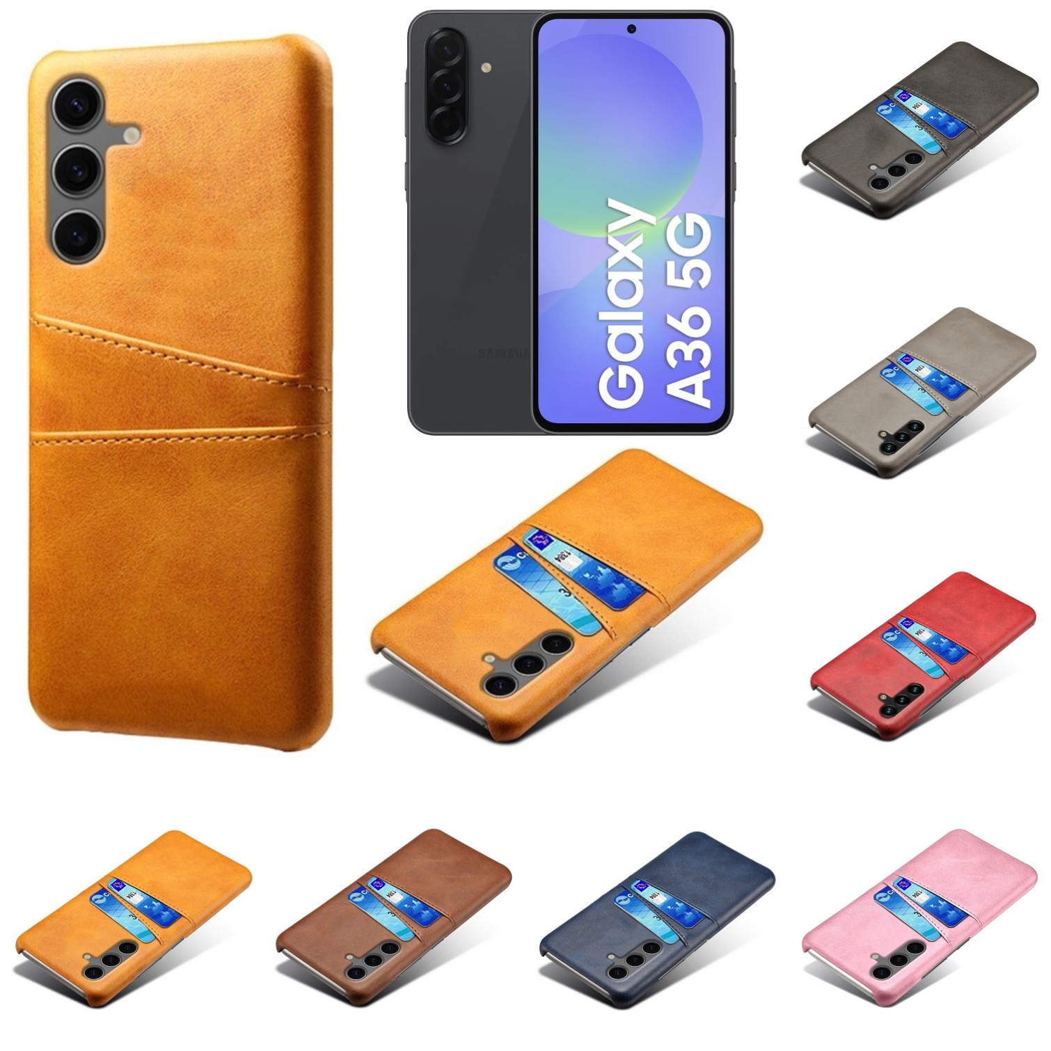 Korthållare Samsung Galaxy A36 skal mobilskal urtag laddare - - 13