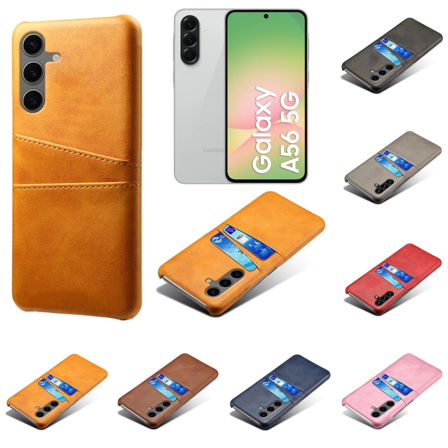 Korthållare Samsung Galaxy A56 skal mobilskal urtag laddare - - 13