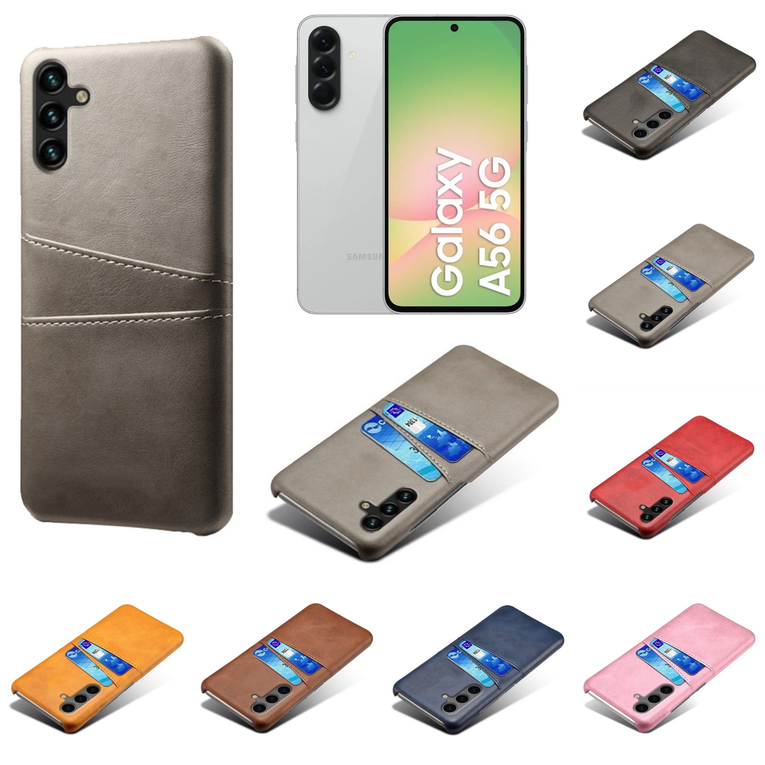 Korthållare Samsung Galaxy A56 skal mobilskal urtag laddare - - 15