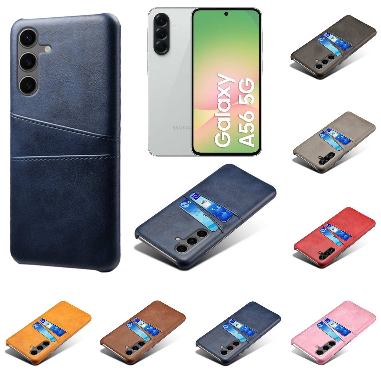 Korthållare Samsung Galaxy A56 skal mobilskal urtag laddare - - 12