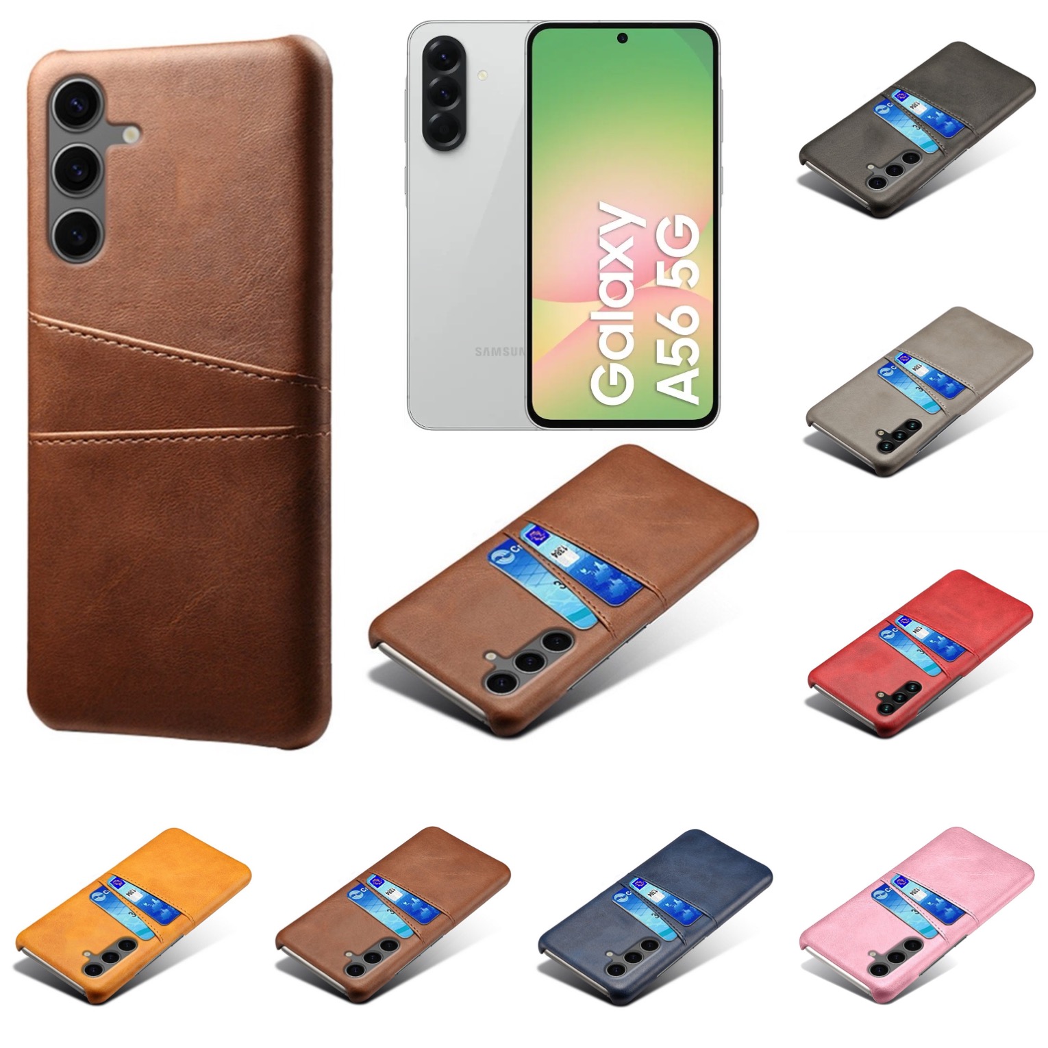 Korthållare Samsung Galaxy A56 skal mobilskal urtag laddare - - 14