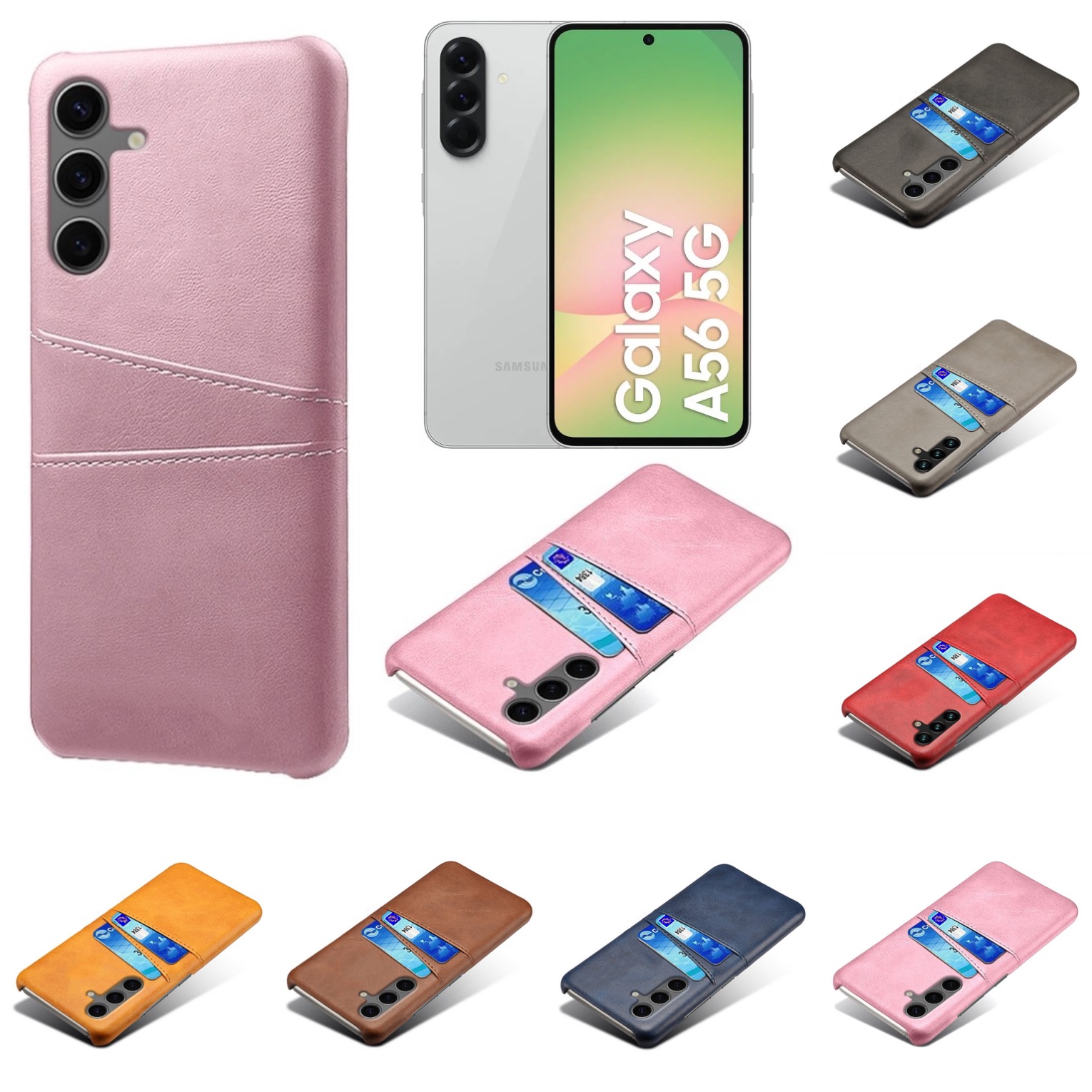 Korthållare Samsung Galaxy A56 skal mobilskal urtag laddare - - 16