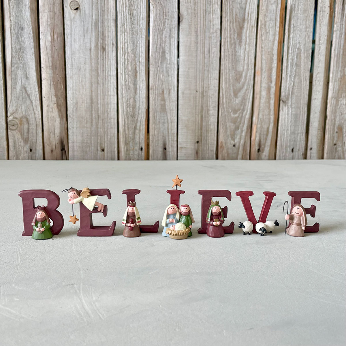 Juldekoration – Believe