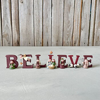 Juldekoration – Believe