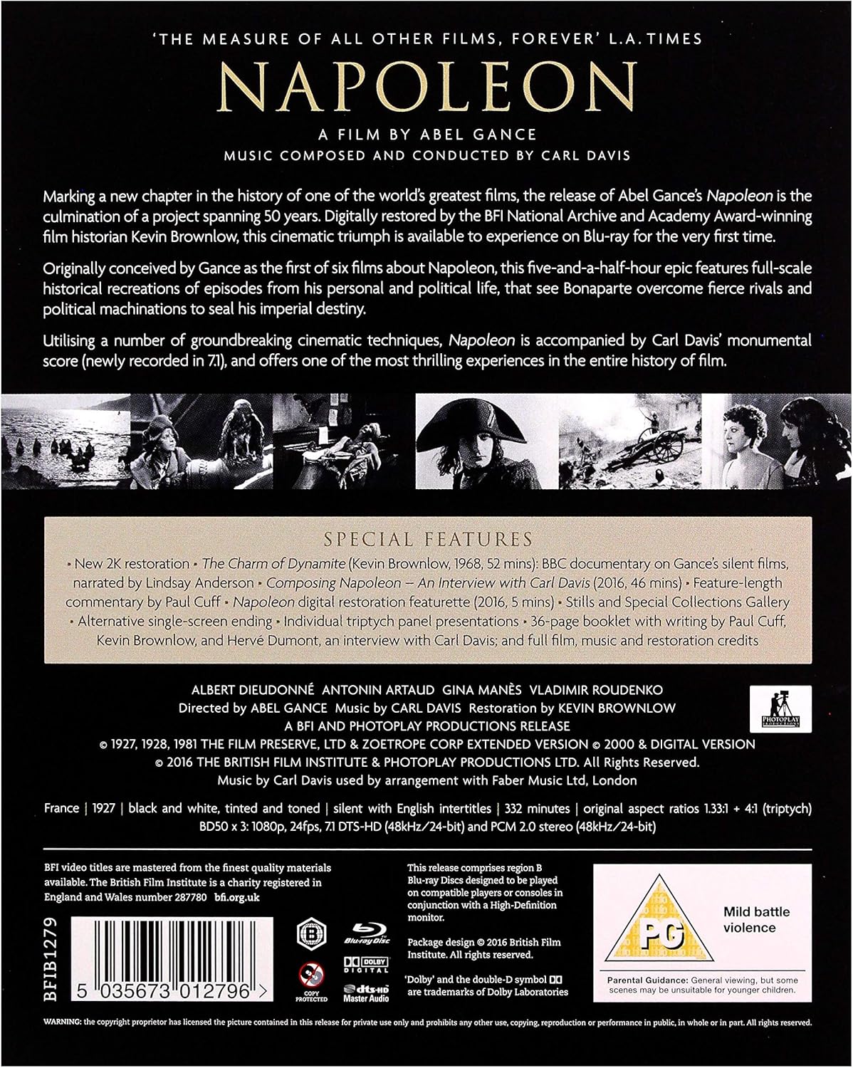 Napoleon (ej svensk text) (Blu-ray) - 2