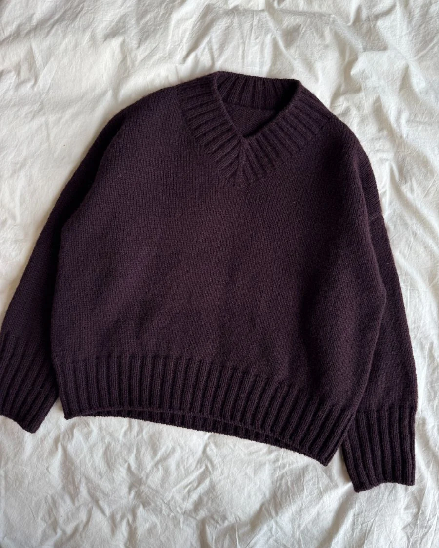 PetiteKnit Hannah Sweater V-neck (18 m st 4) - 4