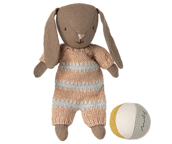 Bunny set Micro Brown Dusty rose