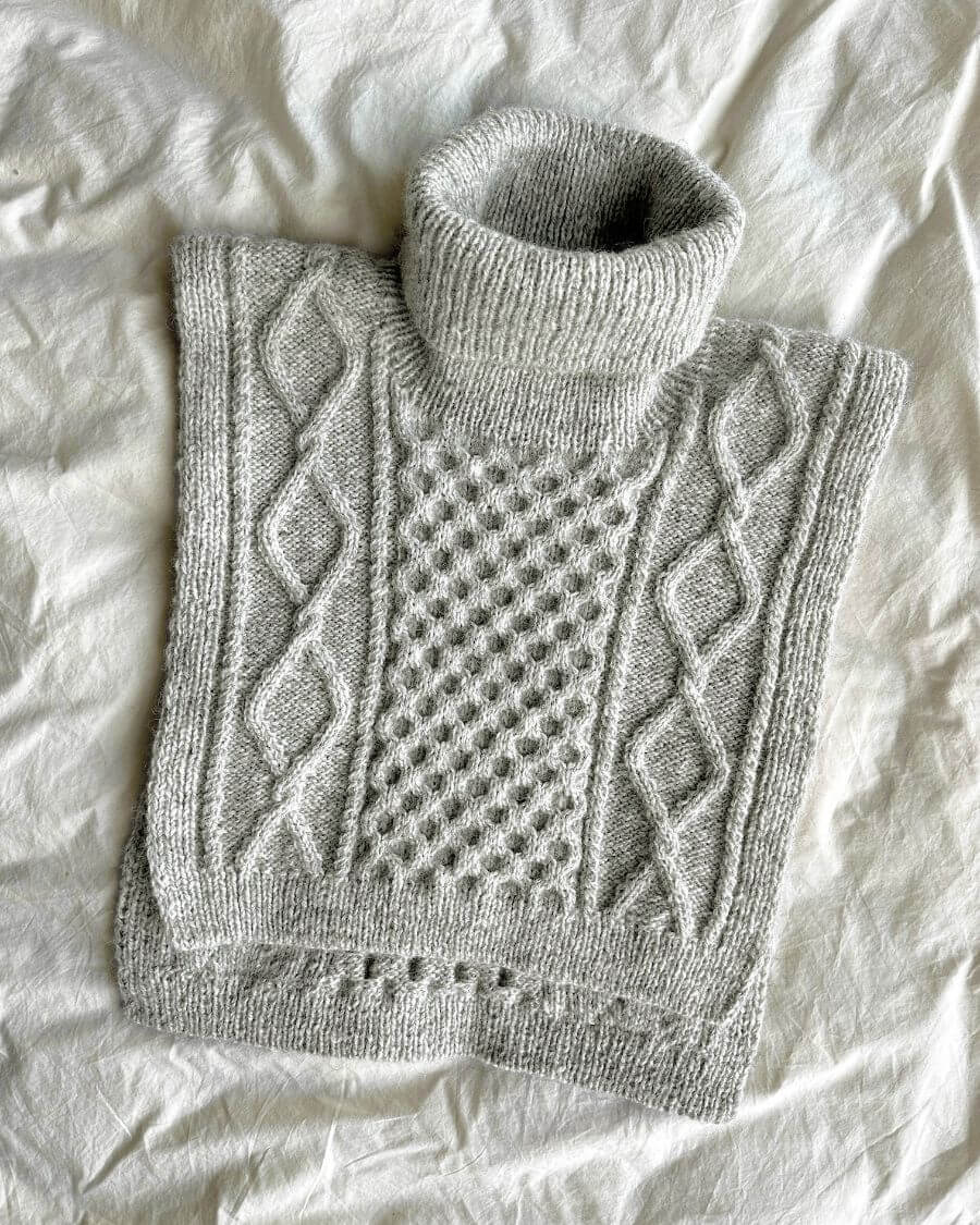 PetiteKnit Dagmar Neck (25 m struktur st 3,5) - 5
