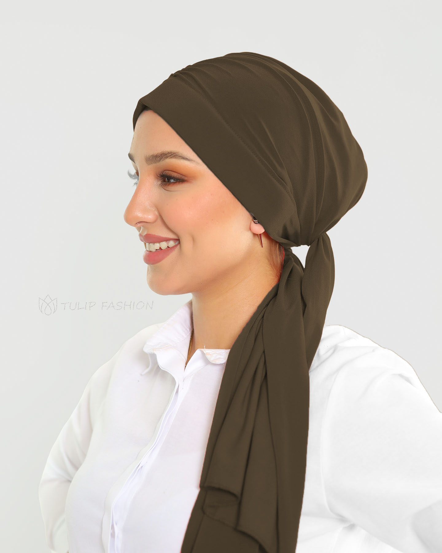 Turban - Fay - Dark Brown - 2