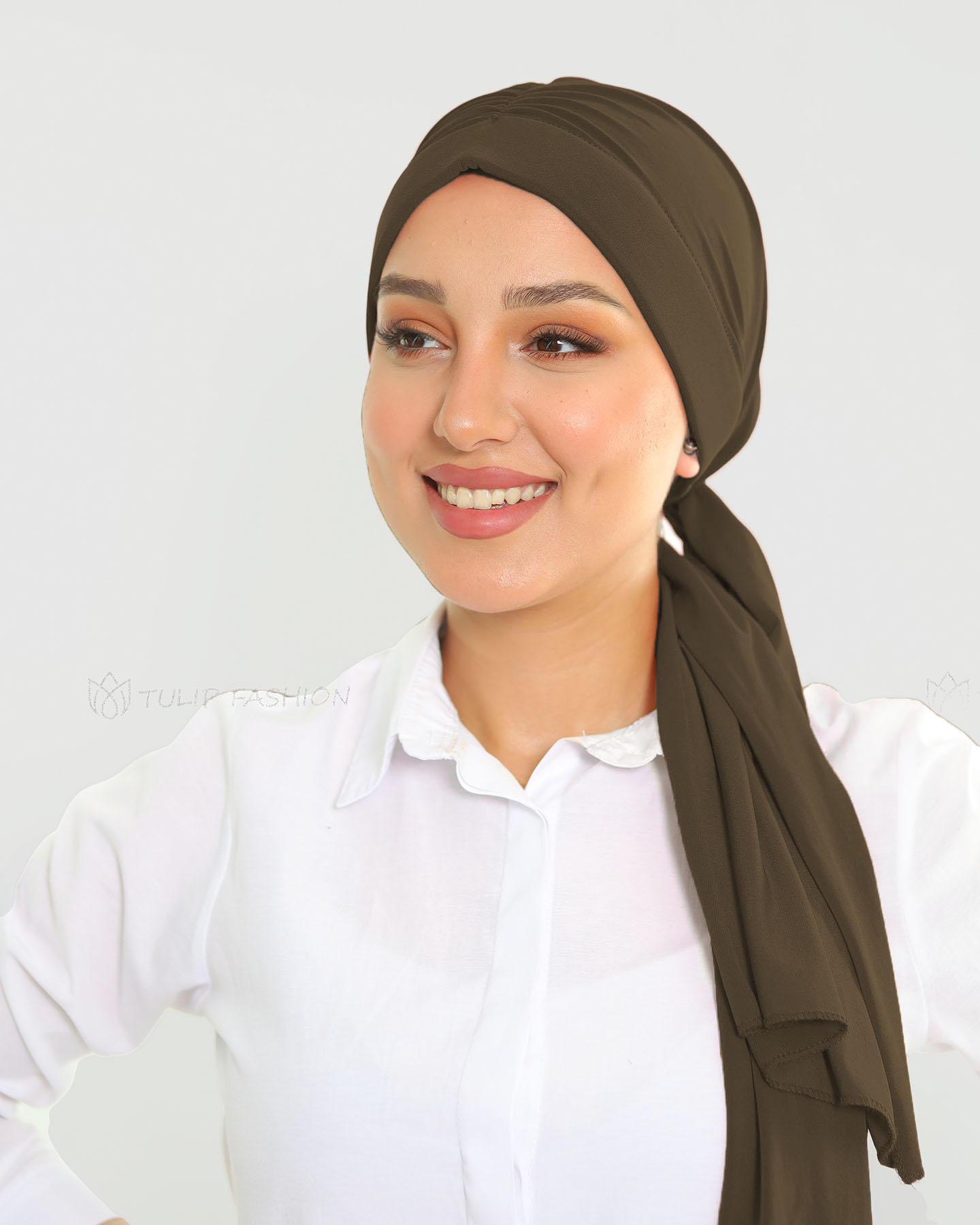 Turban - Fay - Dark Brown