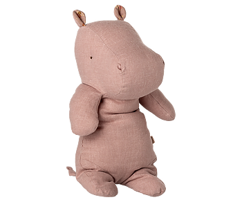Safari friends Hippo Medium Rose