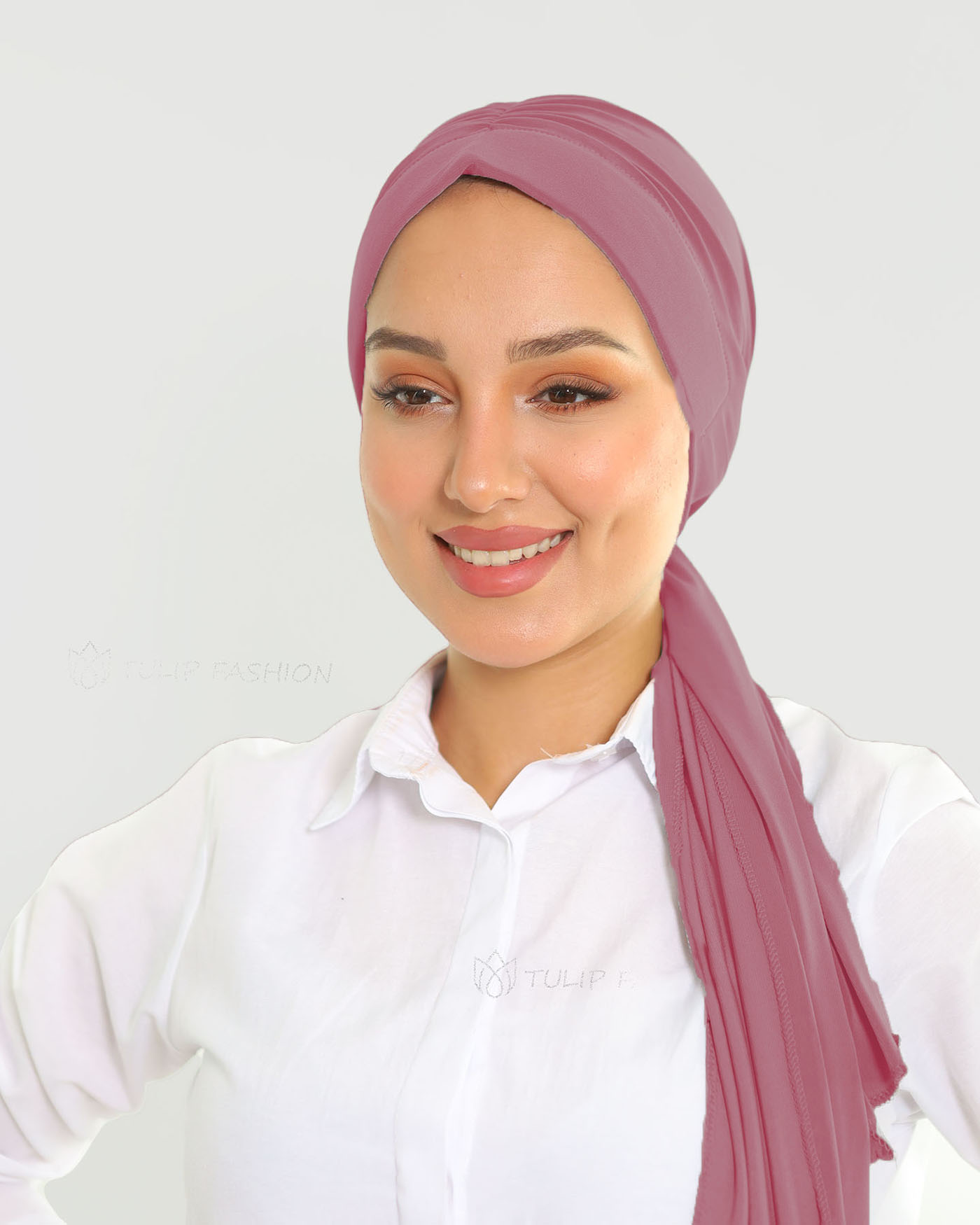Turban - Fay - Deep Mauve