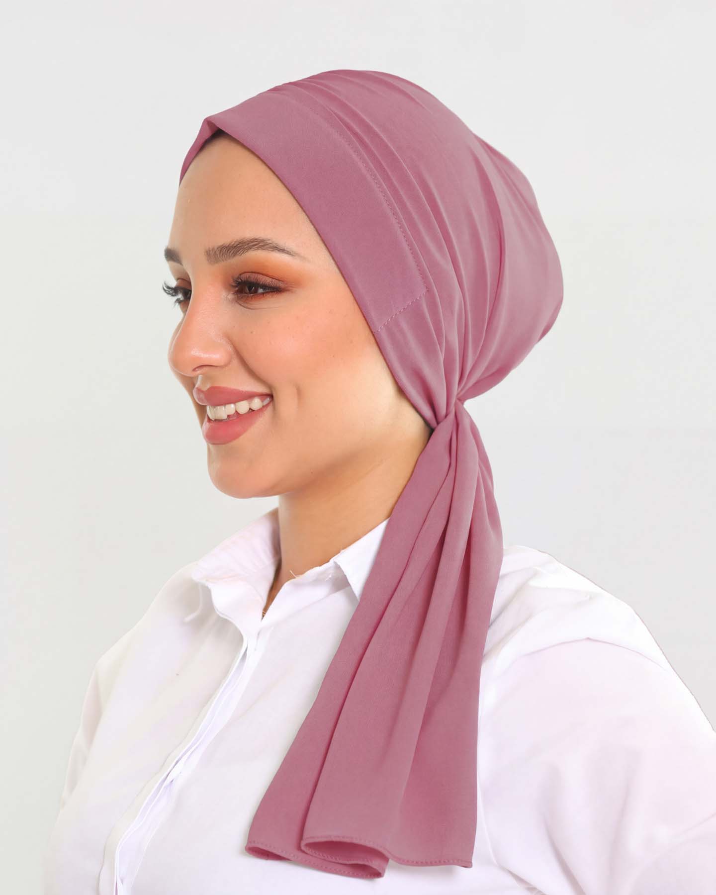 Turban - Fay - Djup Mauve - 2